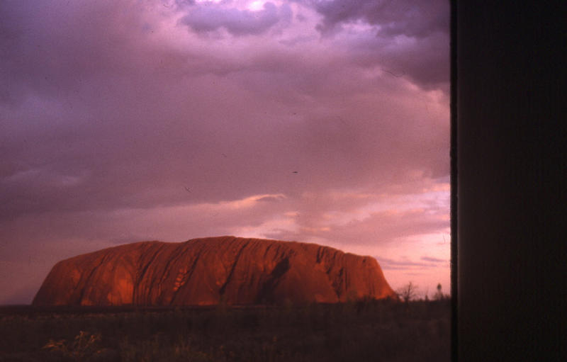 Ayers Rock from Sunset Hill 3