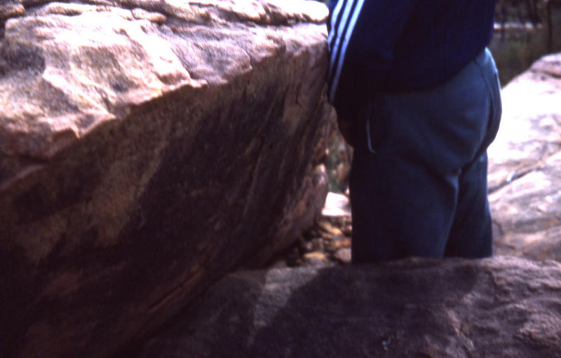 Graham on Rawnsley Bluff