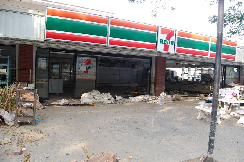 20 One of half dozen 7-11 stores on campus ruined