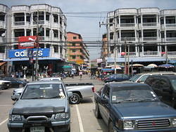 Beach road in Jomtien